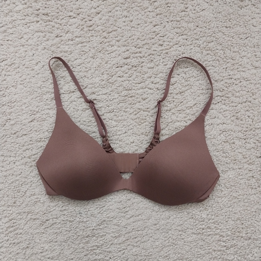 Skims wireless form push-up plunge bra | 34A Jasper